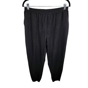 Vuori Boyfriend Jogger Pants Womens Large Black Heather Athletic Lounge